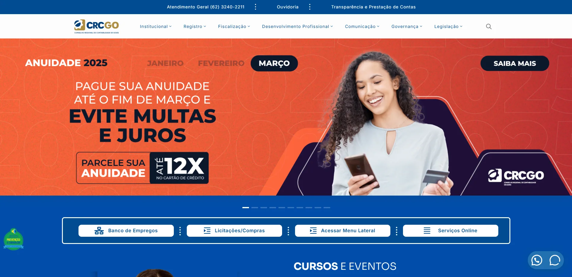 Sistema de Licitações - OCB/GO