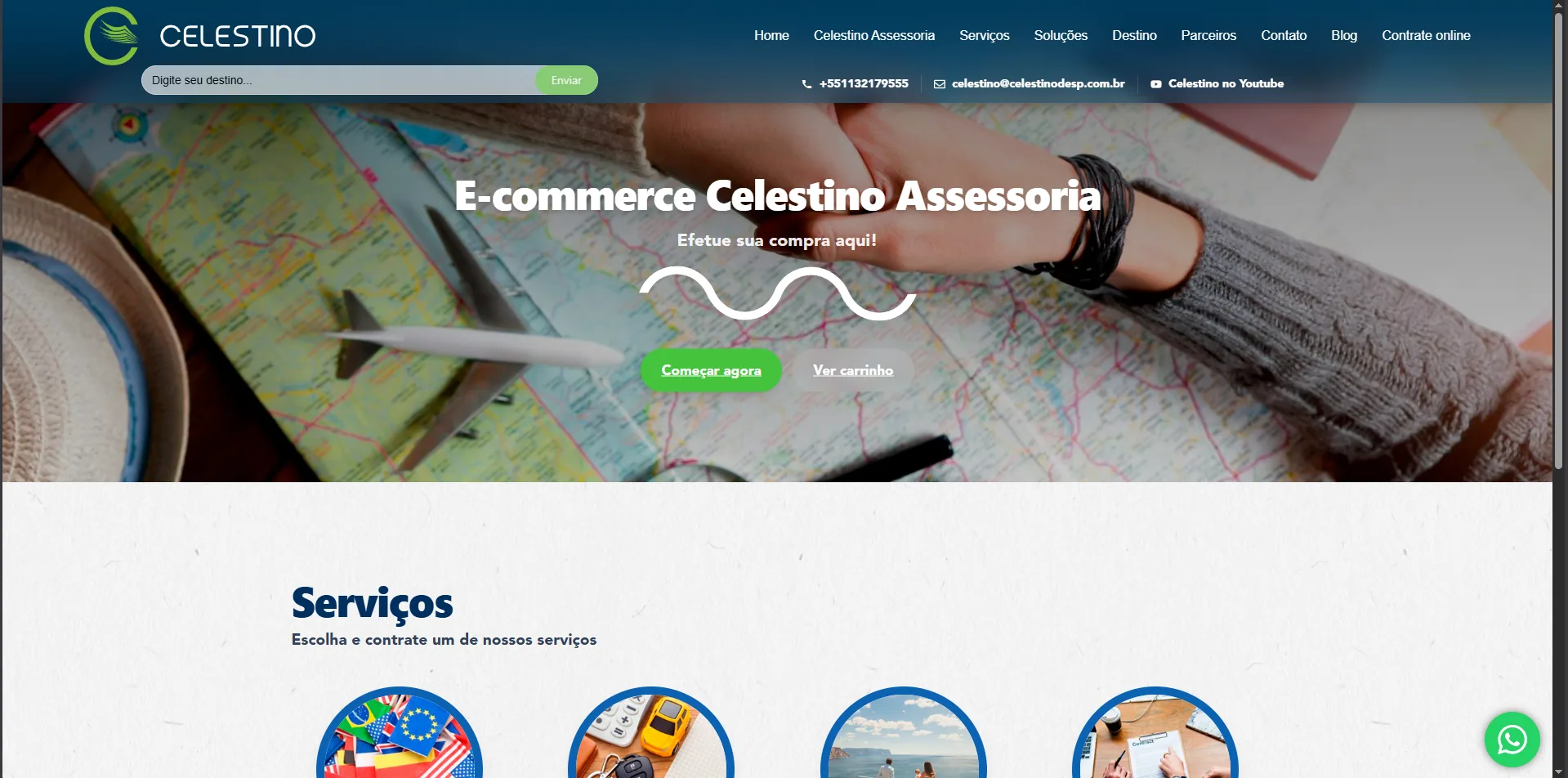 E-commerce - Celestino Despachante